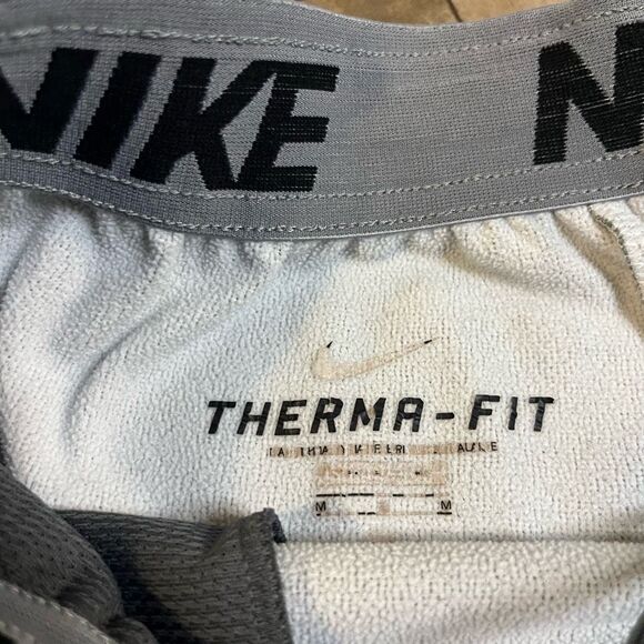 Nike Grey‎ Athletic Workout Jogger Sweatpants Men Medium Bin E-22 - Picture 4 of 5